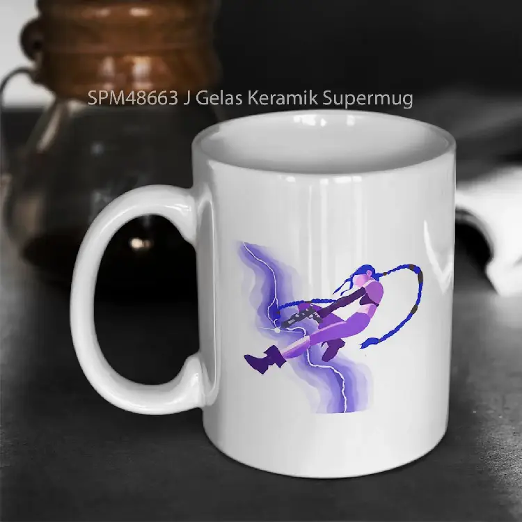 SPM48663 J Gelas Keramik Supermug