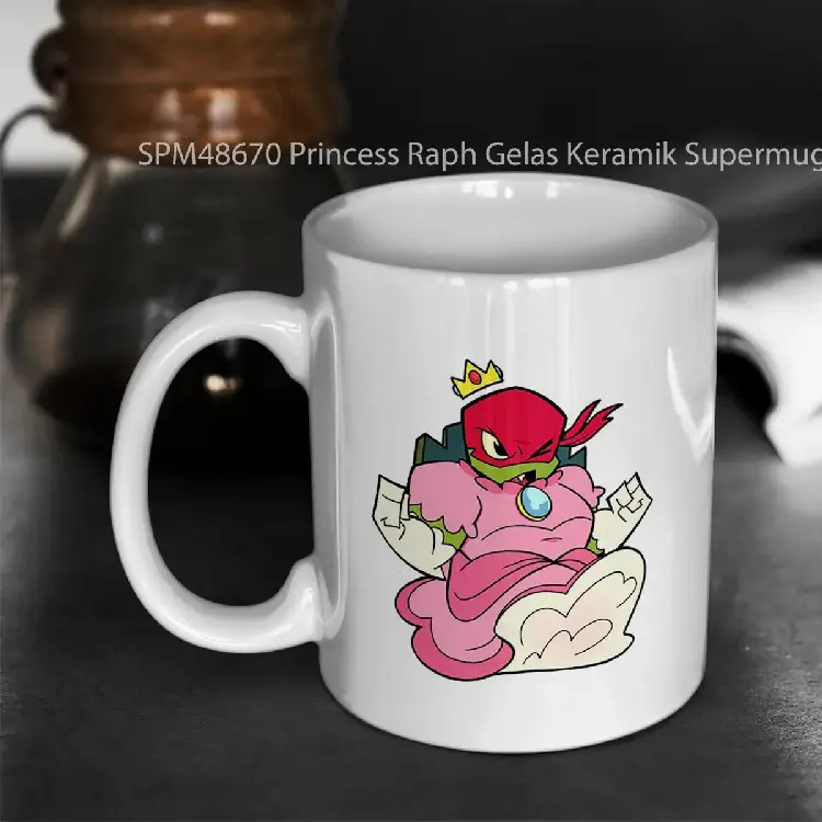 SPM48670 Princess Raph Gelas Keramik Supermug