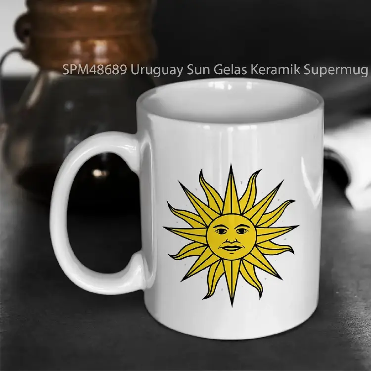 SPM48689 Uruguay Sun Gelas Keramik Supermug
