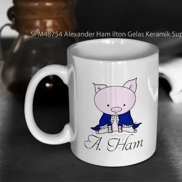 SPM48754 Alexander Ham ilton Gelas Keramik Supermug