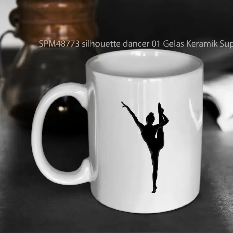 SPM48773 silhouette dancer 01 Gelas Keramik Supermug