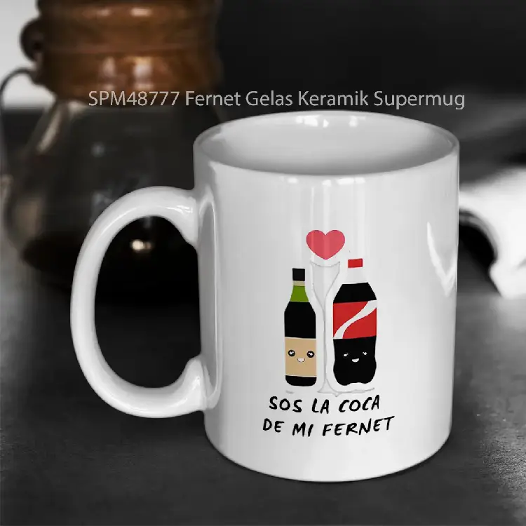 SPM48777 Fernet Gelas Keramik Supermug