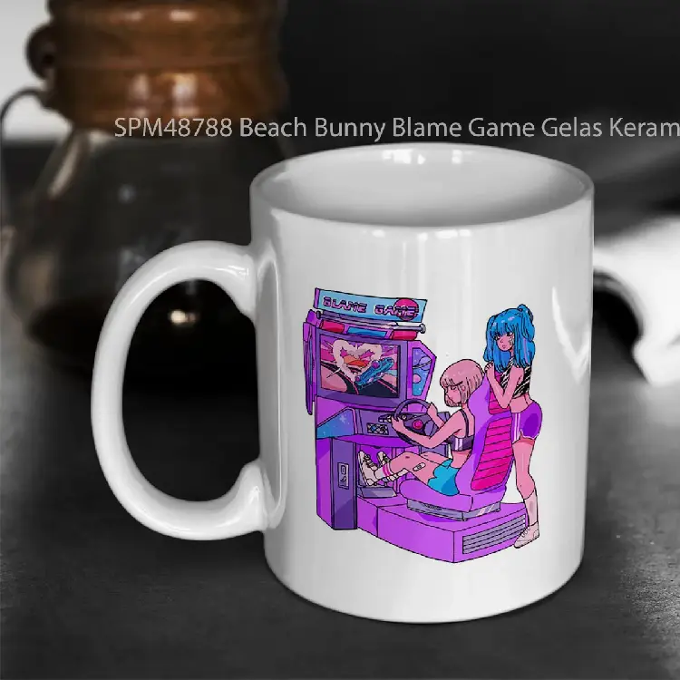 SPM48788 Beach Bunny Blame Game Gelas Keramik Supermug