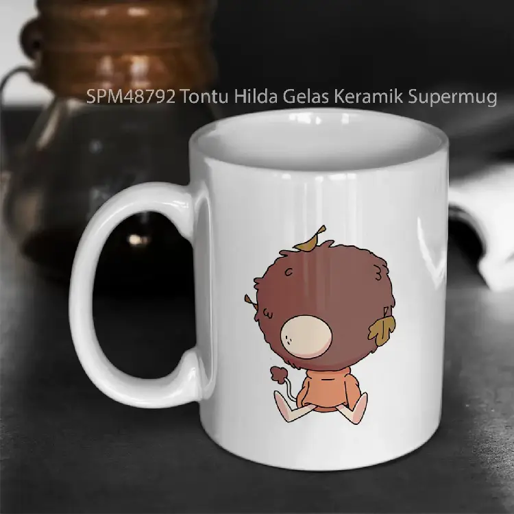 SPM48792 Tontu Hilda Gelas Keramik Supermug