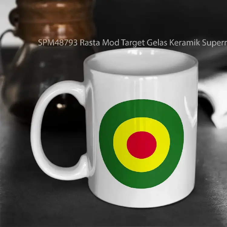 SPM48793 Rasta Mod Target Gelas Keramik Supermug
