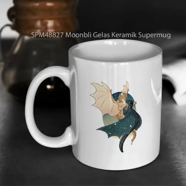 SPM48827 Moonbli Gelas Keramik Supermug