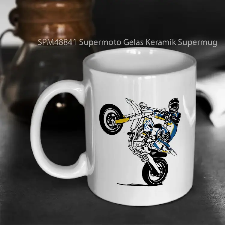 SPM48841 Supermoto Gelas Keramik Supermug