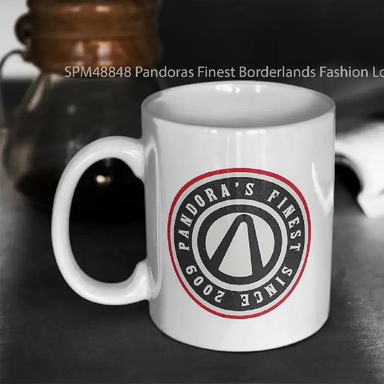 SPM48848 Pandoras Finest Borderlands Fashion Logo Gelas Keramik Supermug