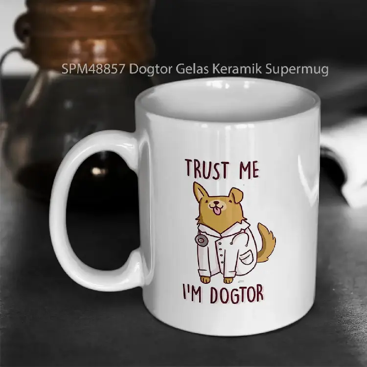 SPM48857 Dogtor Gelas Keramik Supermug