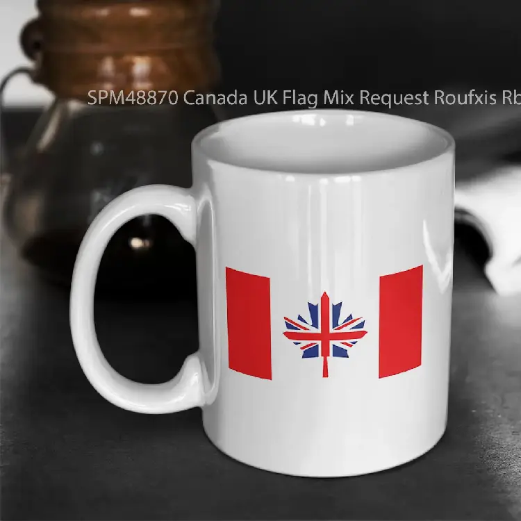 SPM48870 Canada UK Flag Mix Request Roufxis Rb Gelas Keramik Supermug