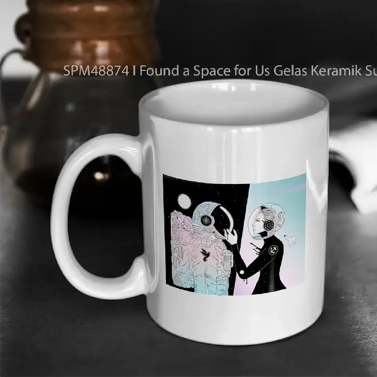 SPM48874 I Found a Space for Us Gelas Keramik Supermug