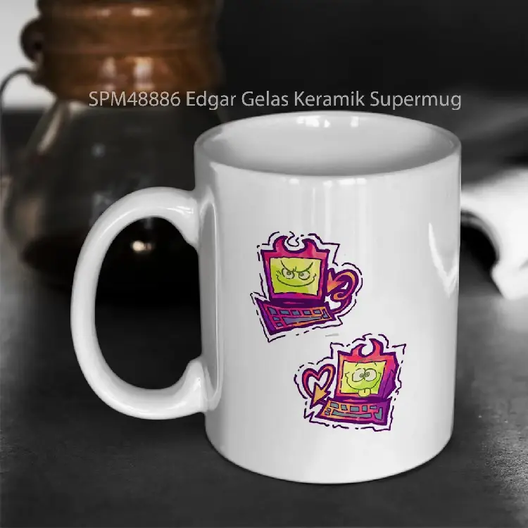 SPM48886 Edgar Gelas Keramik Supermug