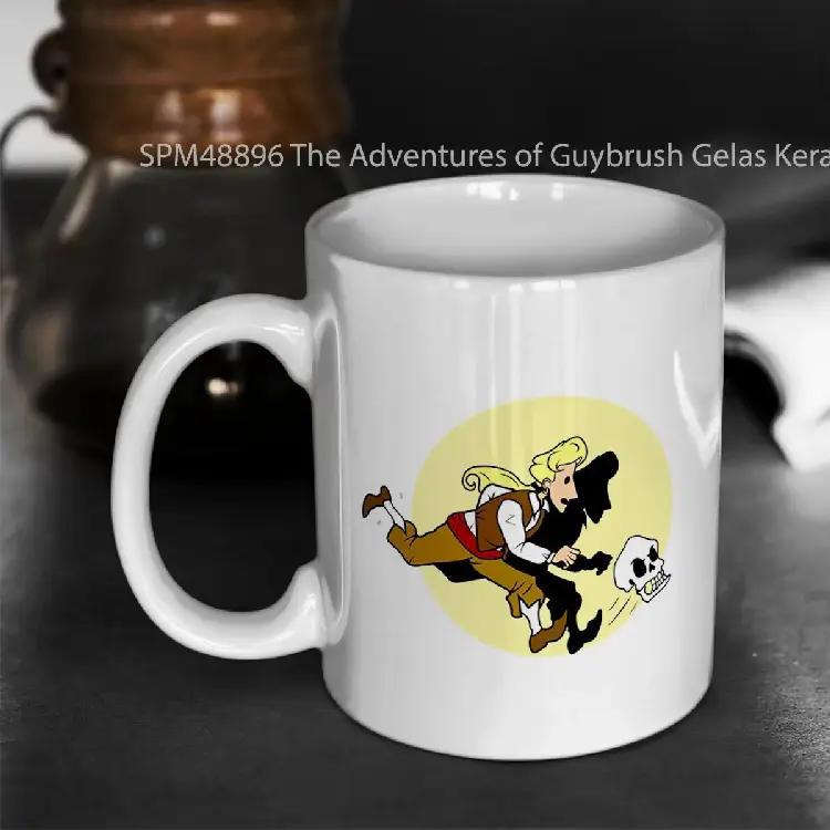 SPM48896 The Adventures of Guybrush Gelas Keramik Supermug