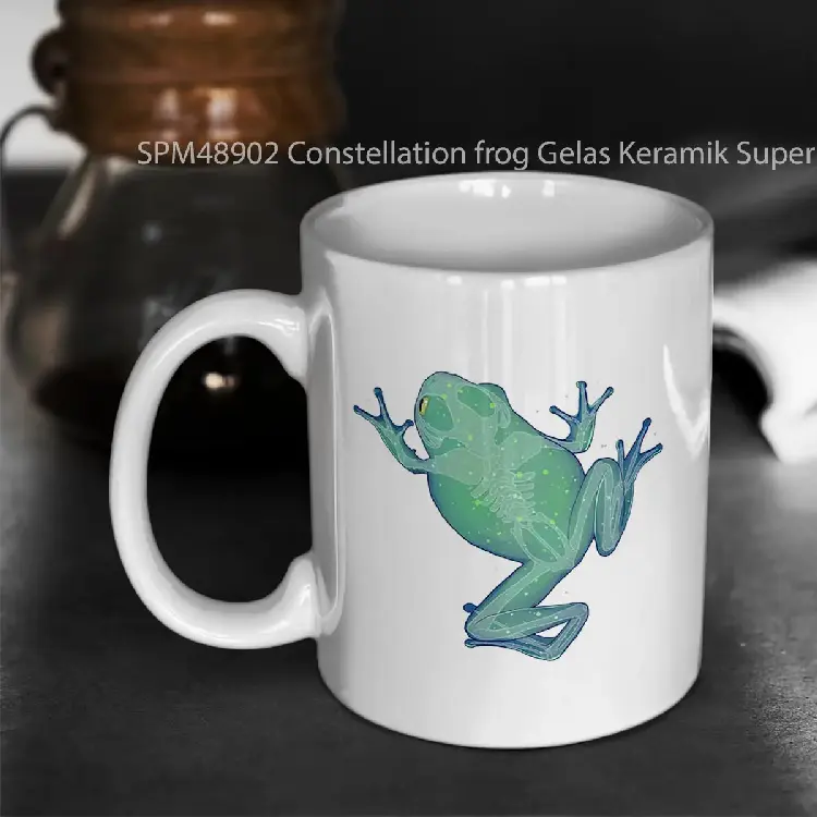SPM48902 Constellation frog Gelas Keramik Supermug