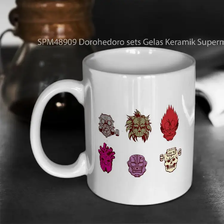 SPM48909 Dorohedoro sets Gelas Keramik Supermug