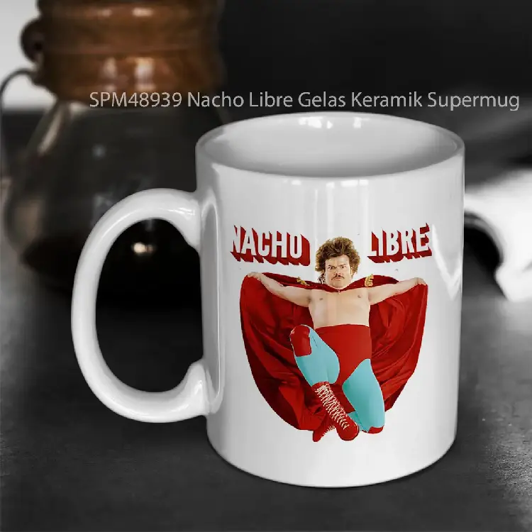 SPM48939 Nacho Libre Gelas Keramik Supermug