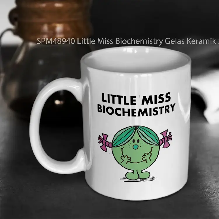 SPM48940 Little Miss Biochemistry Gelas Keramik Supermug