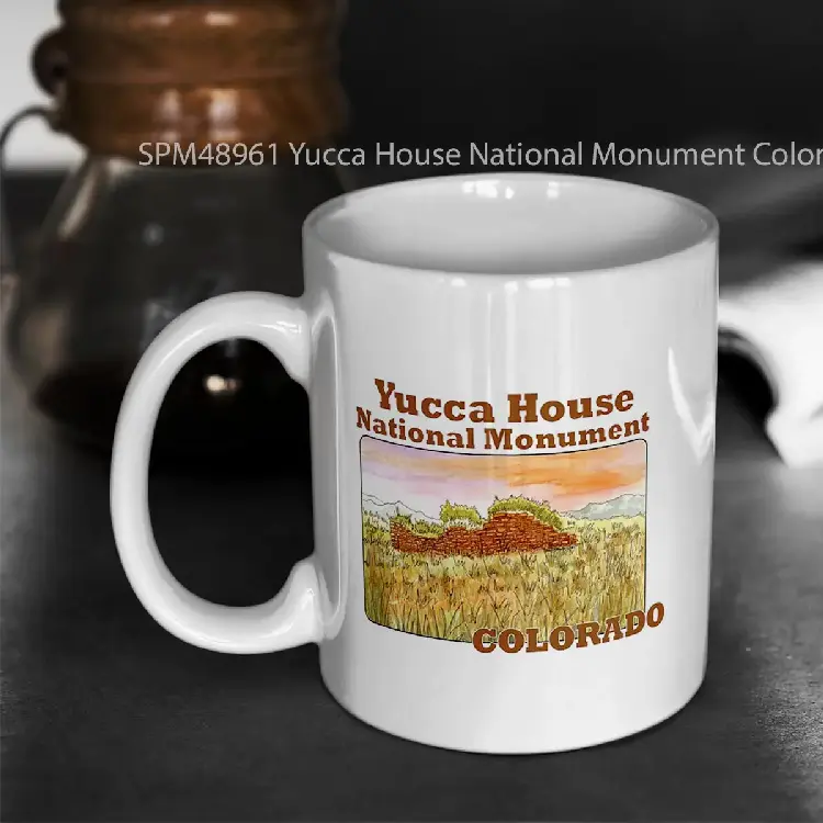 SPM48961 Yucca House National Monument Colorado Gelas Keramik Supermug