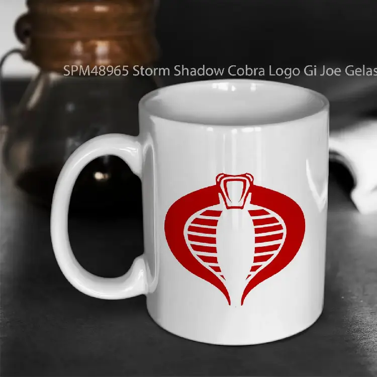 SPM48965 Storm Shadow Cobra Logo Gi Joe Gelas Keramik Supermug