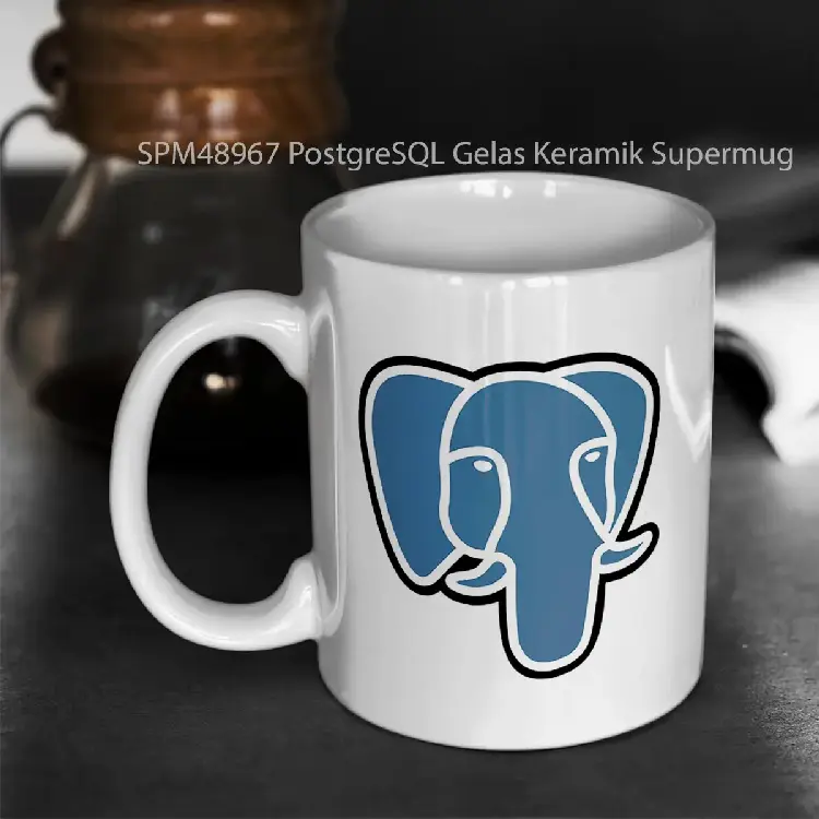 SPM48967 PostgreSQL Gelas Keramik Supermug