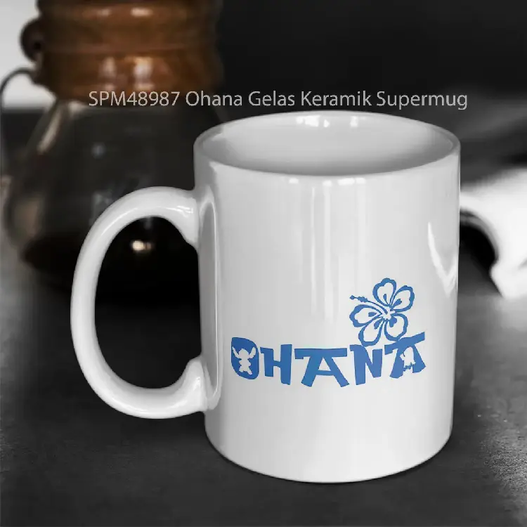 SPM48987 Ohana Gelas Keramik Supermug