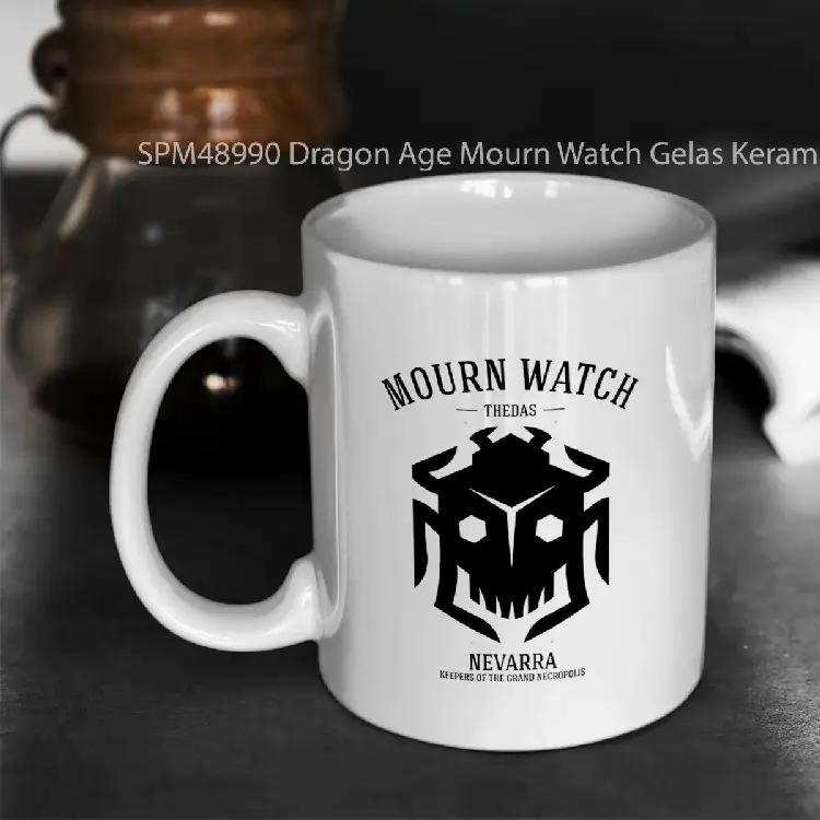 SPM48990 Dragon Age Mourn Watch Gelas Keramik Supermug