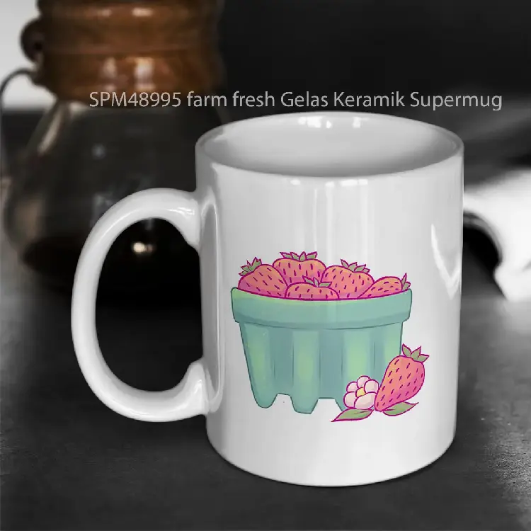 SPM48995 farm fresh Gelas Keramik Supermug