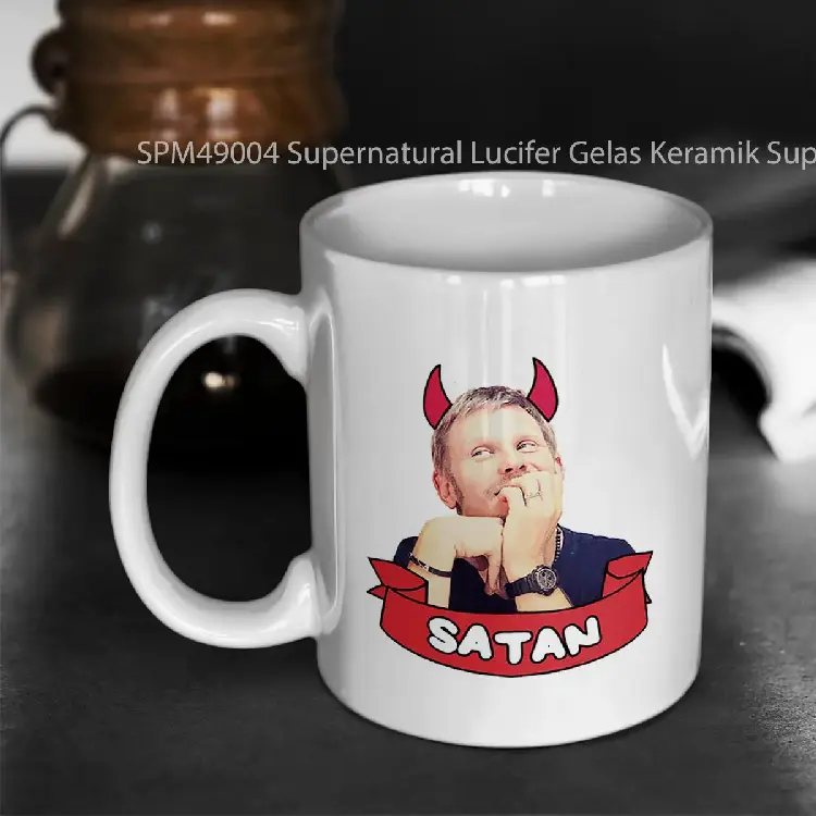SPM49004 Supernatural Lucifer Gelas Keramik Supermug