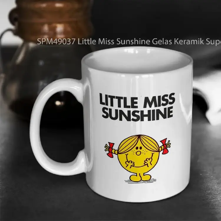 SPM49037 Little Miss Sunshine Gelas Keramik Supermug