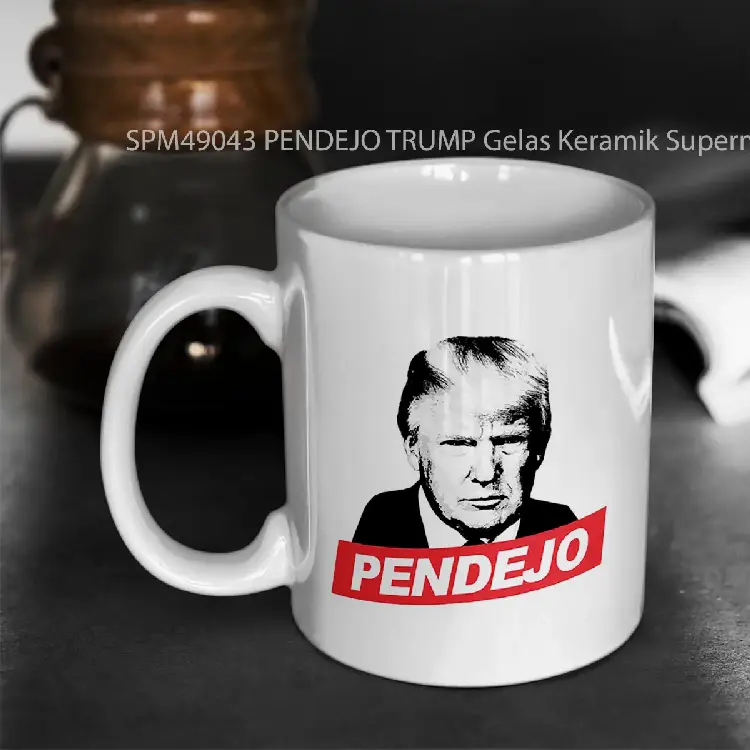 SPM49043 PENDEJO TRUMP Gelas Keramik Supermug
