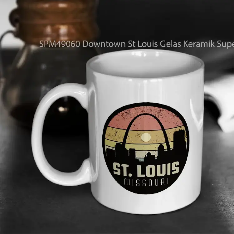 SPM49060 Downtown St Louis Gelas Keramik Supermug