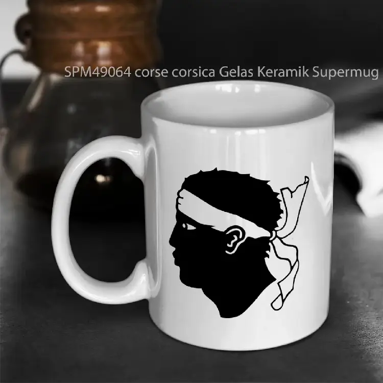 SPM49064 corse corsica Gelas Keramik Supermug