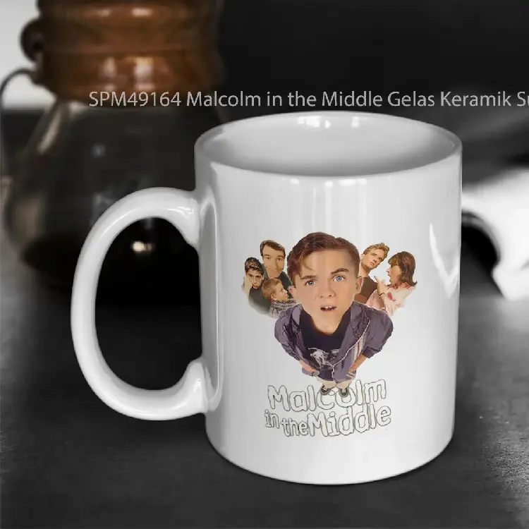 SPM49164 Malcolm in the Middle Gelas Keramik Supermug