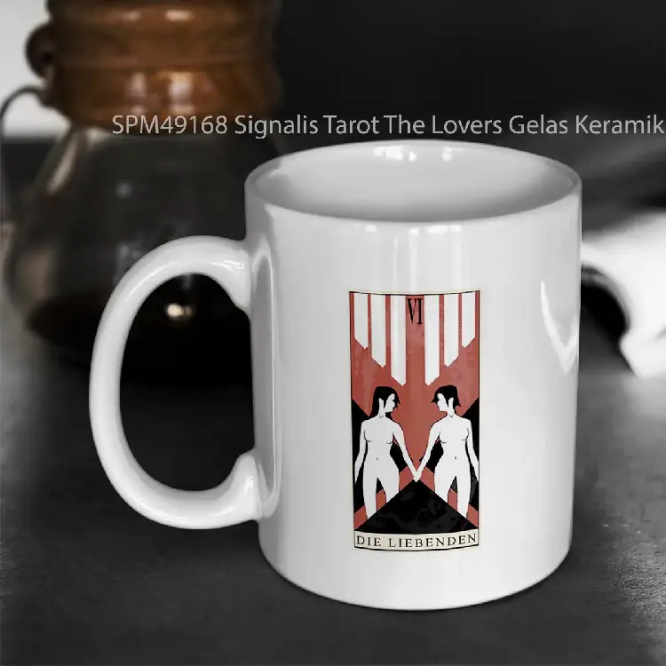 SPM49168 Signalis Tarot The Lovers Gelas Keramik Supermug