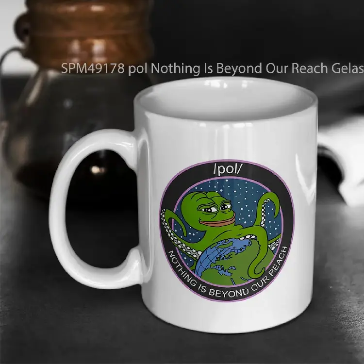 SPM49178 pol Nothing Is Beyond Our Reach Gelas Keramik Supermug