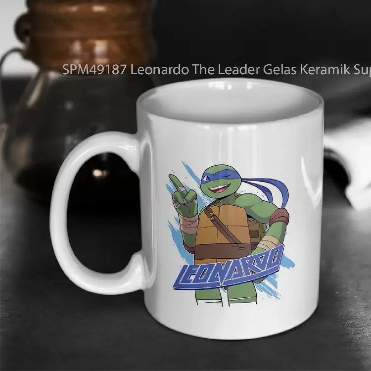 SPM49187 Leonardo The Leader Gelas Keramik Supermug