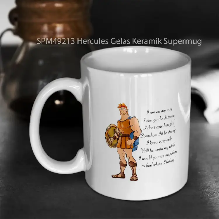 SPM49213 Hercules Gelas Keramik Supermug