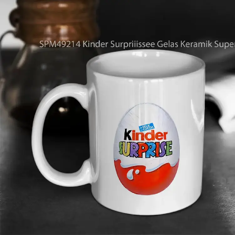SPM49214 Kinder Surpriiissee Gelas Keramik Supermug