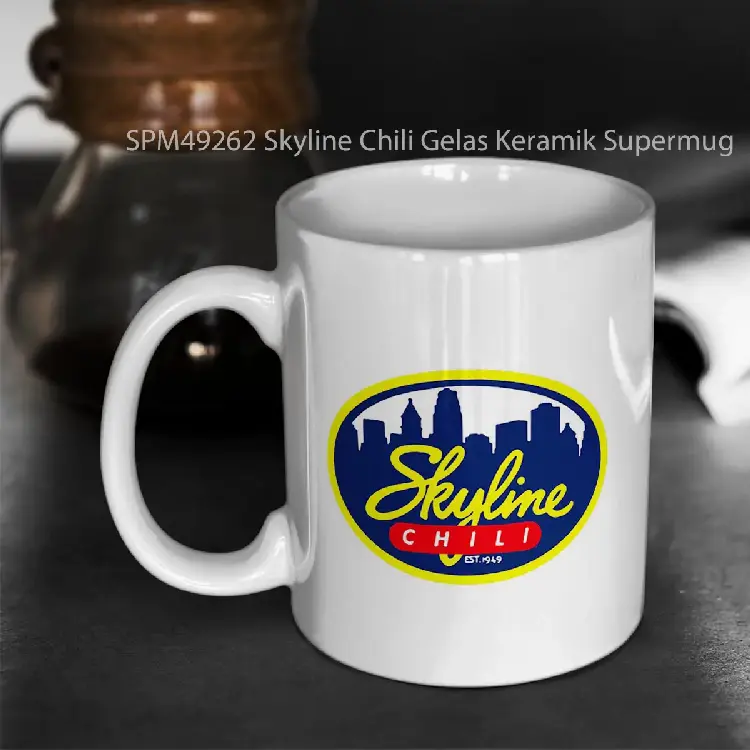 SPM49262 Skyline Chili Gelas Keramik Supermug