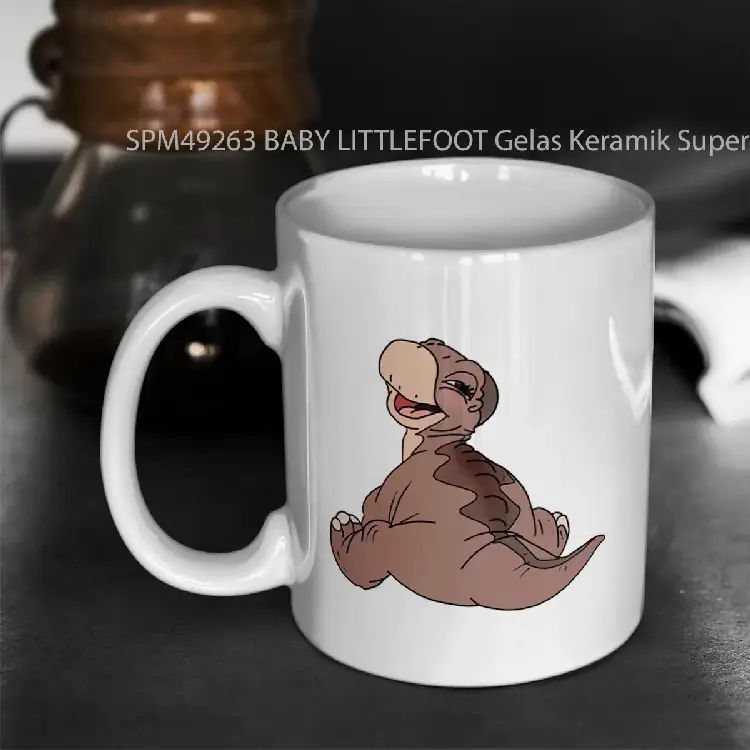 SPM49263 BABY LITTLEFOOT Gelas Keramik Supermug