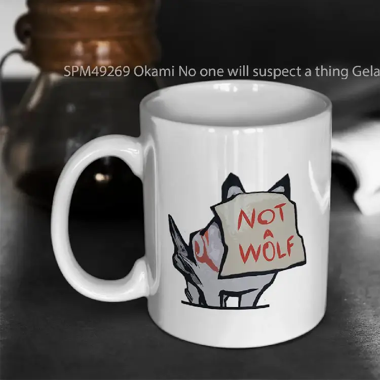 SPM49269 Okami No one will suspect a thing Gelas Keramik Supermug