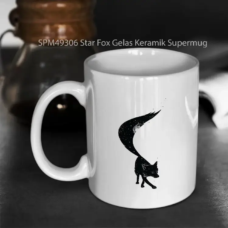 SPM49306 Star Fox Gelas Keramik Supermug