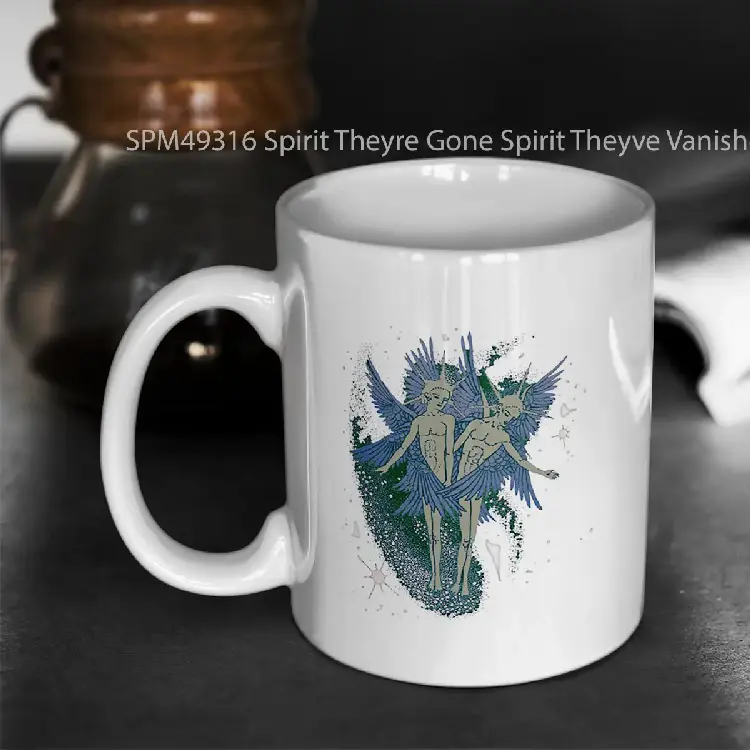 SPM49316 Spirit Theyre Gone Spirit Theyve Vanished Gelas Keramik Supermug