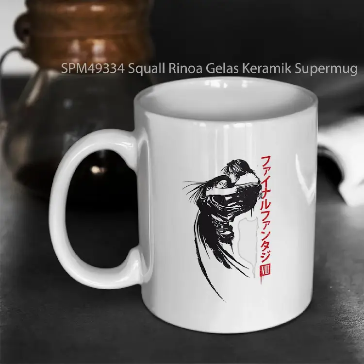 SPM49334 Squall Rinoa Gelas Keramik Supermug