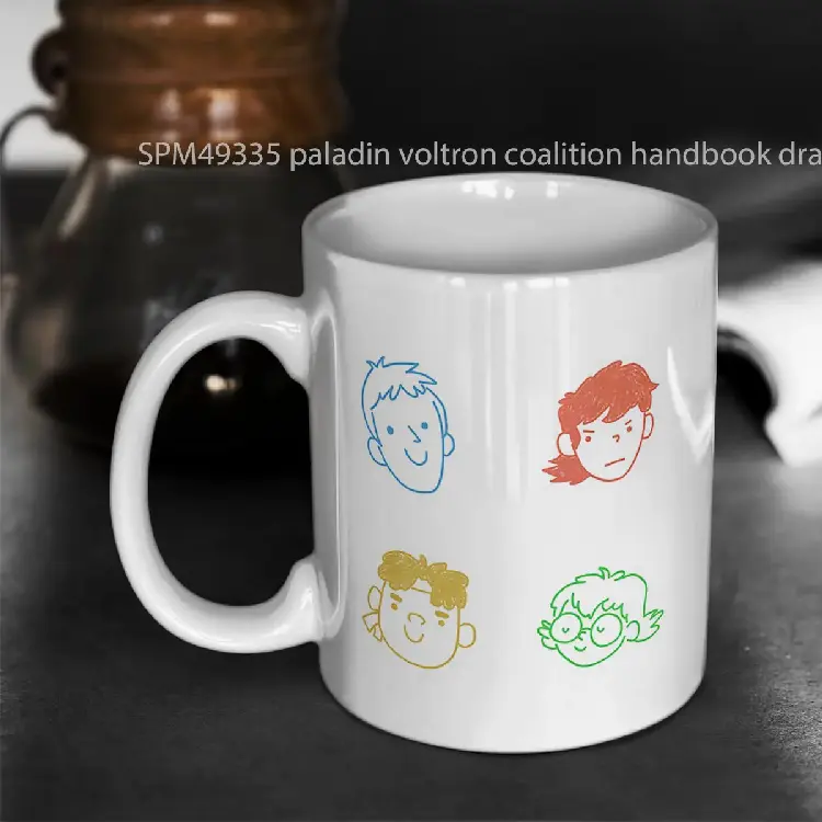 SPM49335 paladin voltron coalition handbook drawings Gelas Keramik Supermug