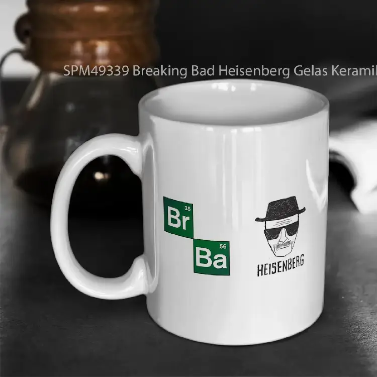 SPM49339 Breaking Bad Heisenberg Gelas Keramik Supermug