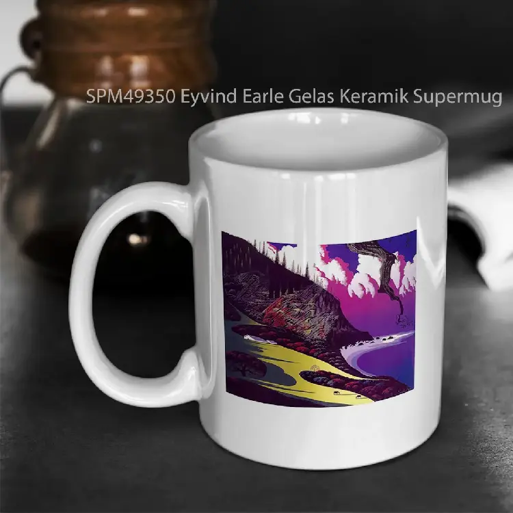 SPM49350 Eyvind Earle Gelas Keramik Supermug