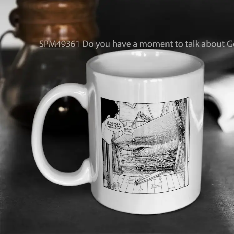 SPM49361 Do you have a moment to talk about God Gelas Keramik Supermug