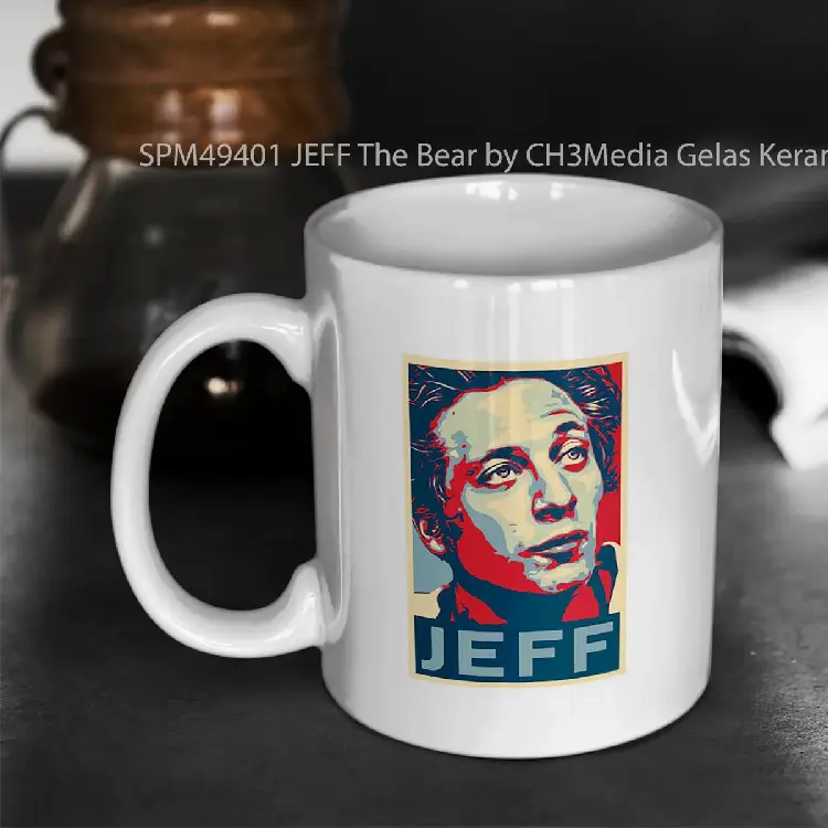 SPM49401 JEFF The Bear by CH3Media Gelas Keramik Supermug