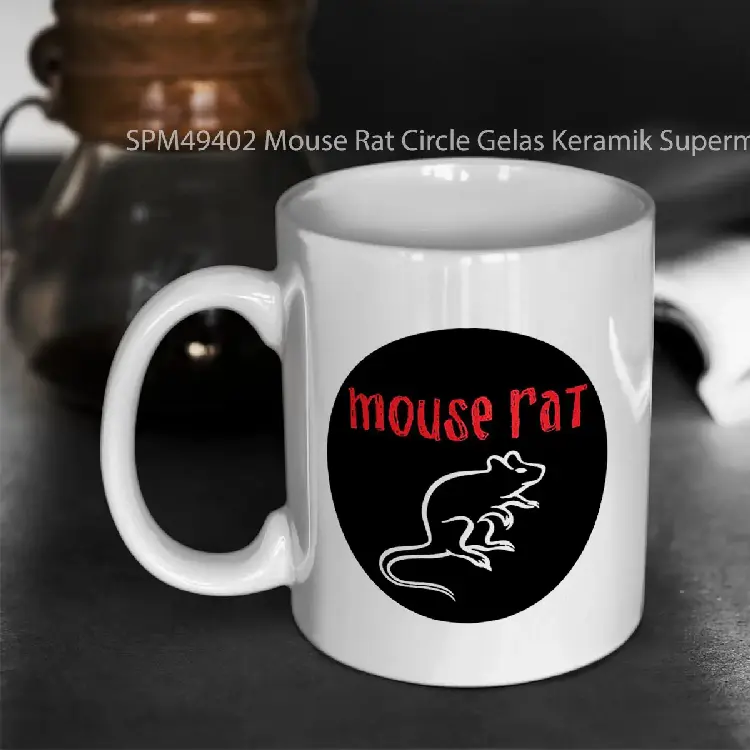 SPM49402 Mouse Rat Circle Gelas Keramik Supermug